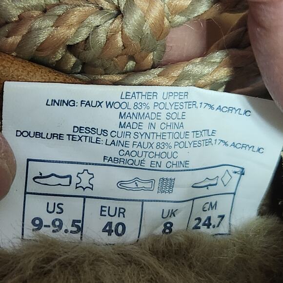 Pajar Cade Waterproof Insulated Winter Boots Women’s SZ 9 (EU 40) Tan Leather - Picture 3 of 15